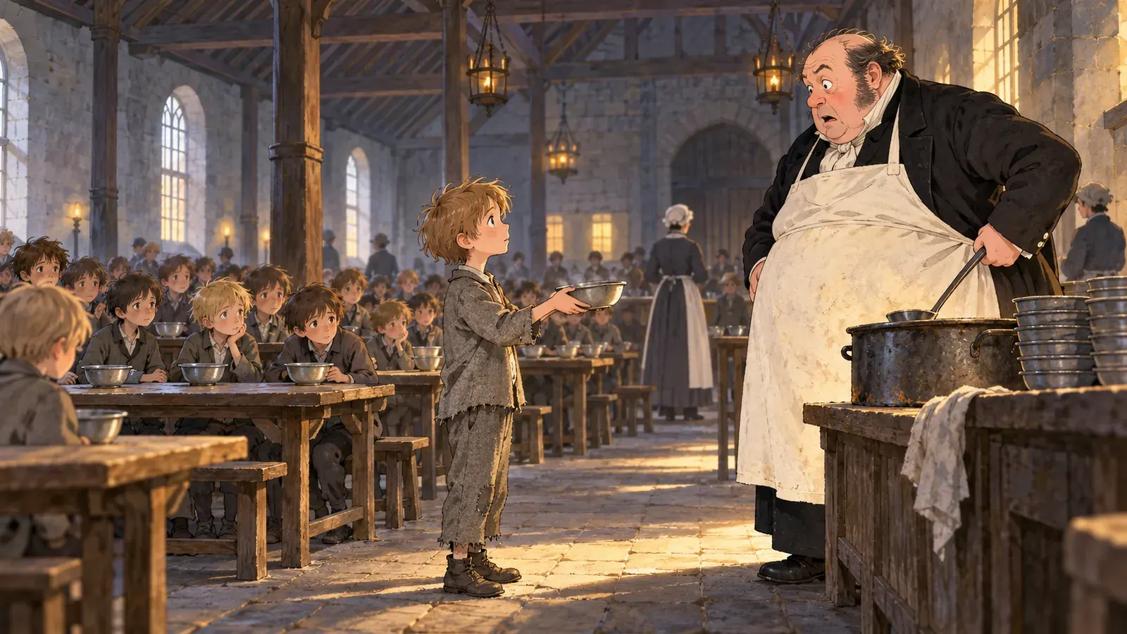 Oliver Twist(オリバー・ツイスト)の挿絵