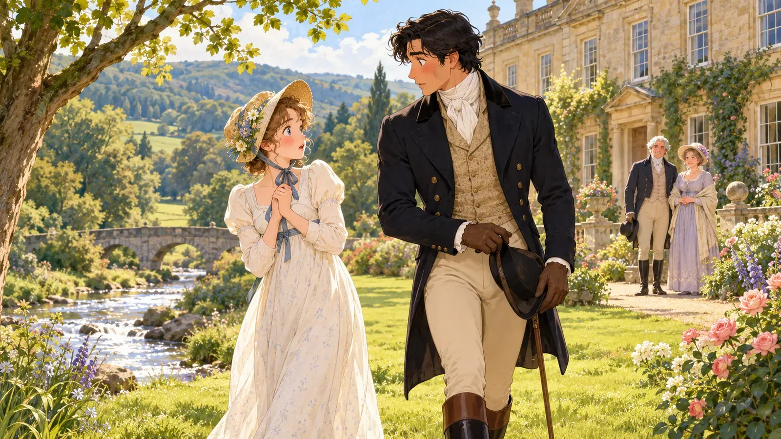 Pride and Prejudice(高慢と偏見)の挿絵