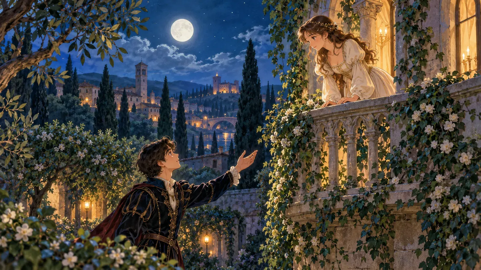 Romeo and Juliet(ロミオとジュリエット)の挿絵