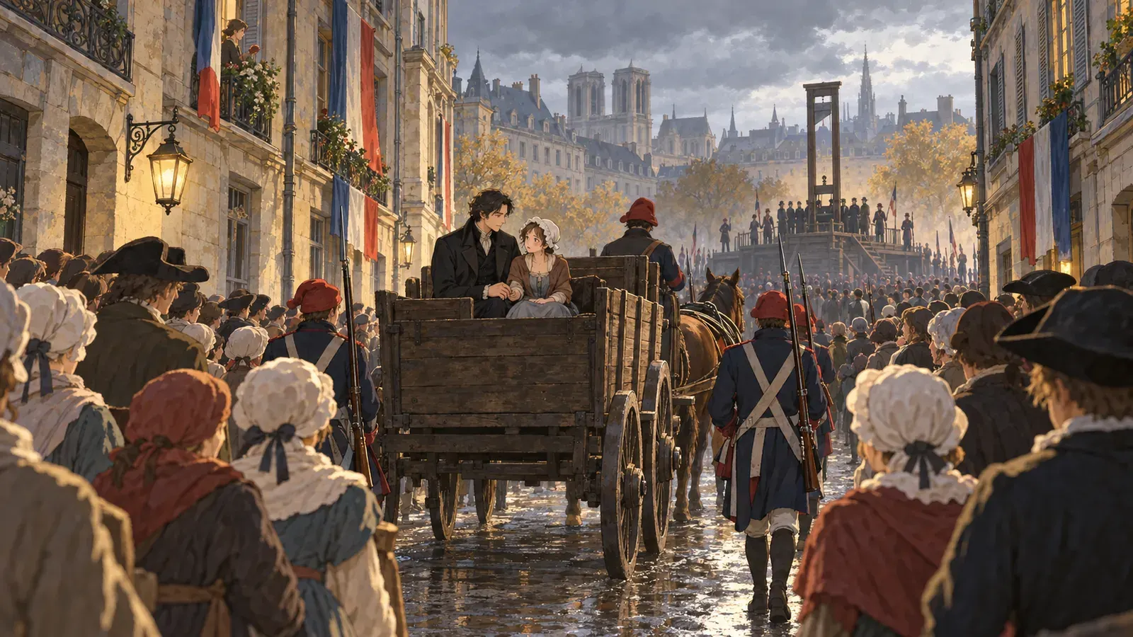 A Tale of Two Cities(二都物語)の挿絵