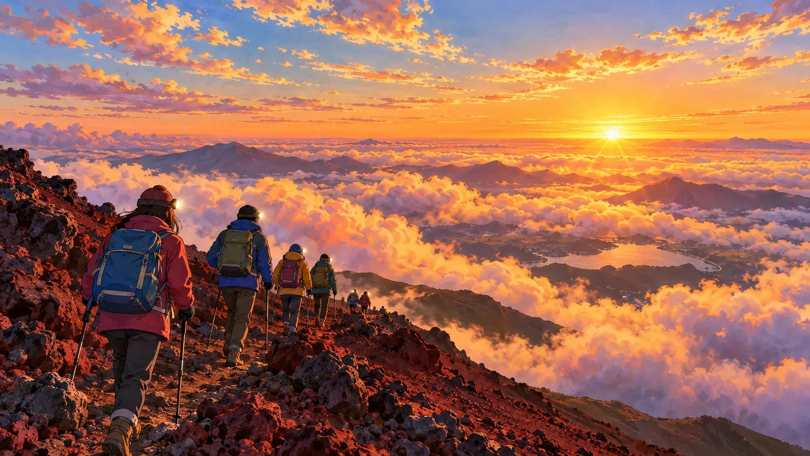Climb Fuji Only Once?(富士山は一度だけ?)の挿絵