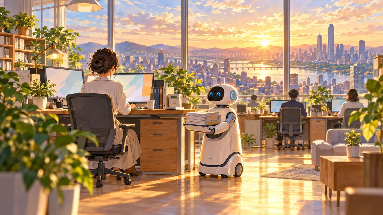 Will AI Take Our Jobs?(AIは私たちの仕事をうばうのか)の挿絵