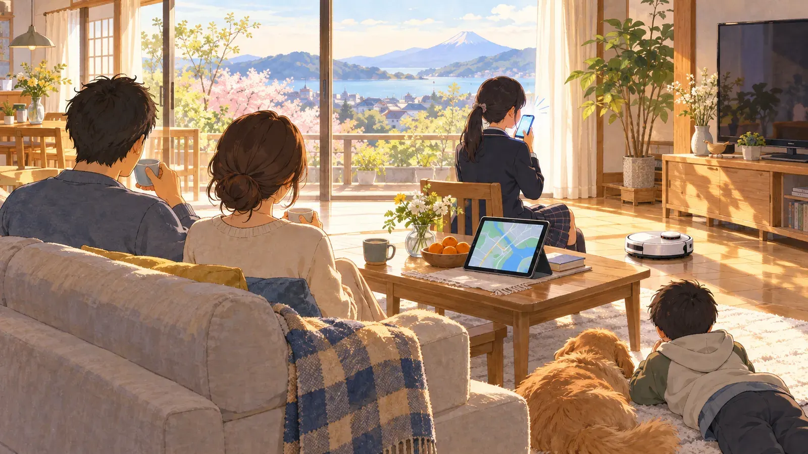 Artificial Intelligence in Everyday Life(暮らしの中の人工知能)の挿絵