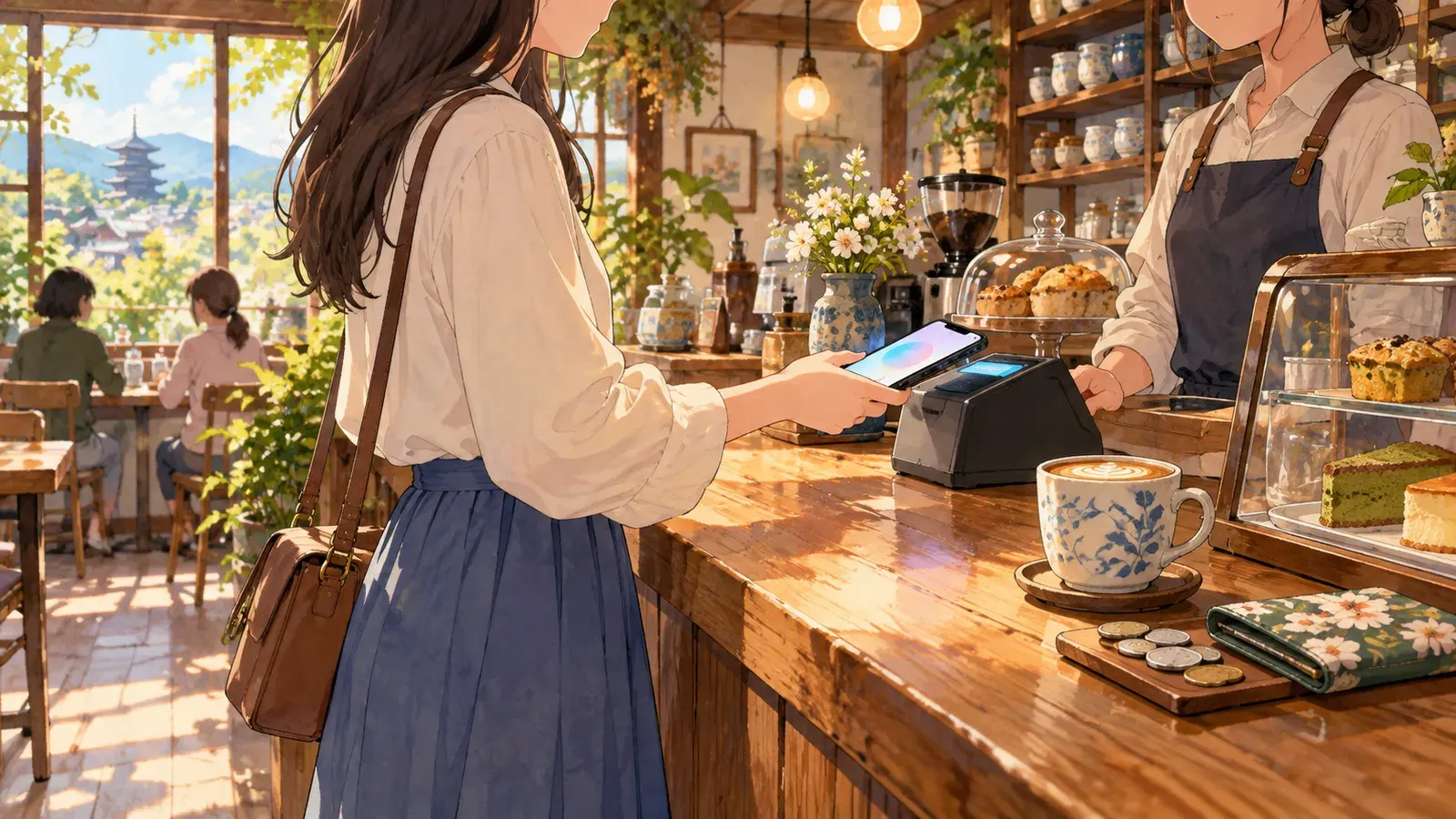 Goodbye, Cash? Japan Goes Cashless(現金よさようなら? キャッシュレス化する日本)の挿絵