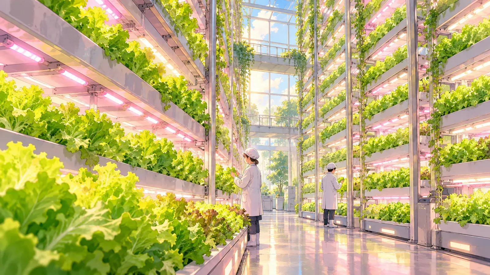 Feeding Ten Billion: Can Technology Fill Our Plates?(100億人の食卓 技術で食べ物は足りるのか)の挿絵