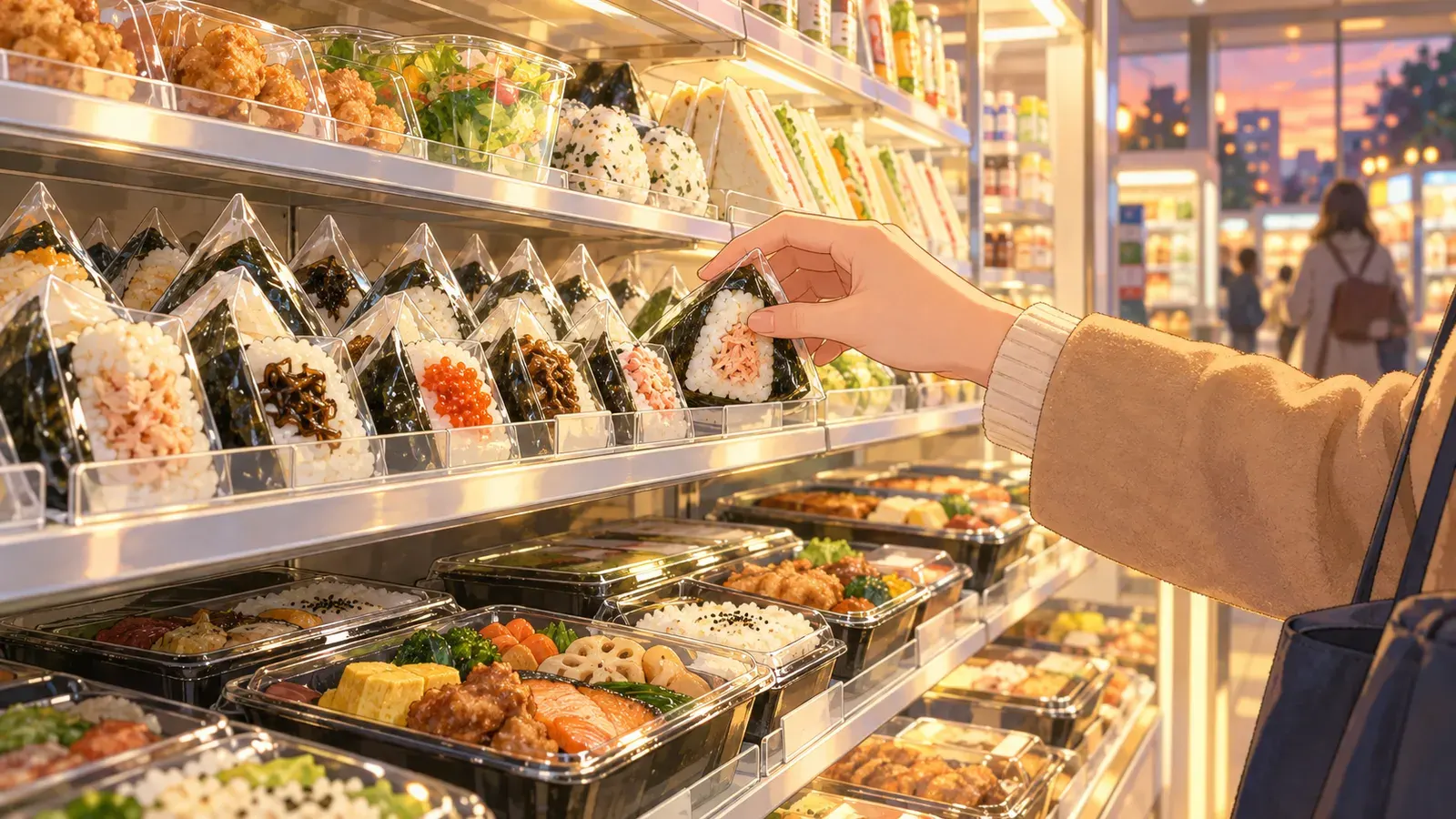 Food Loss: Japan's Fight Against Waste（食品ロス ムダをなくす日本の取り組み）の挿絵