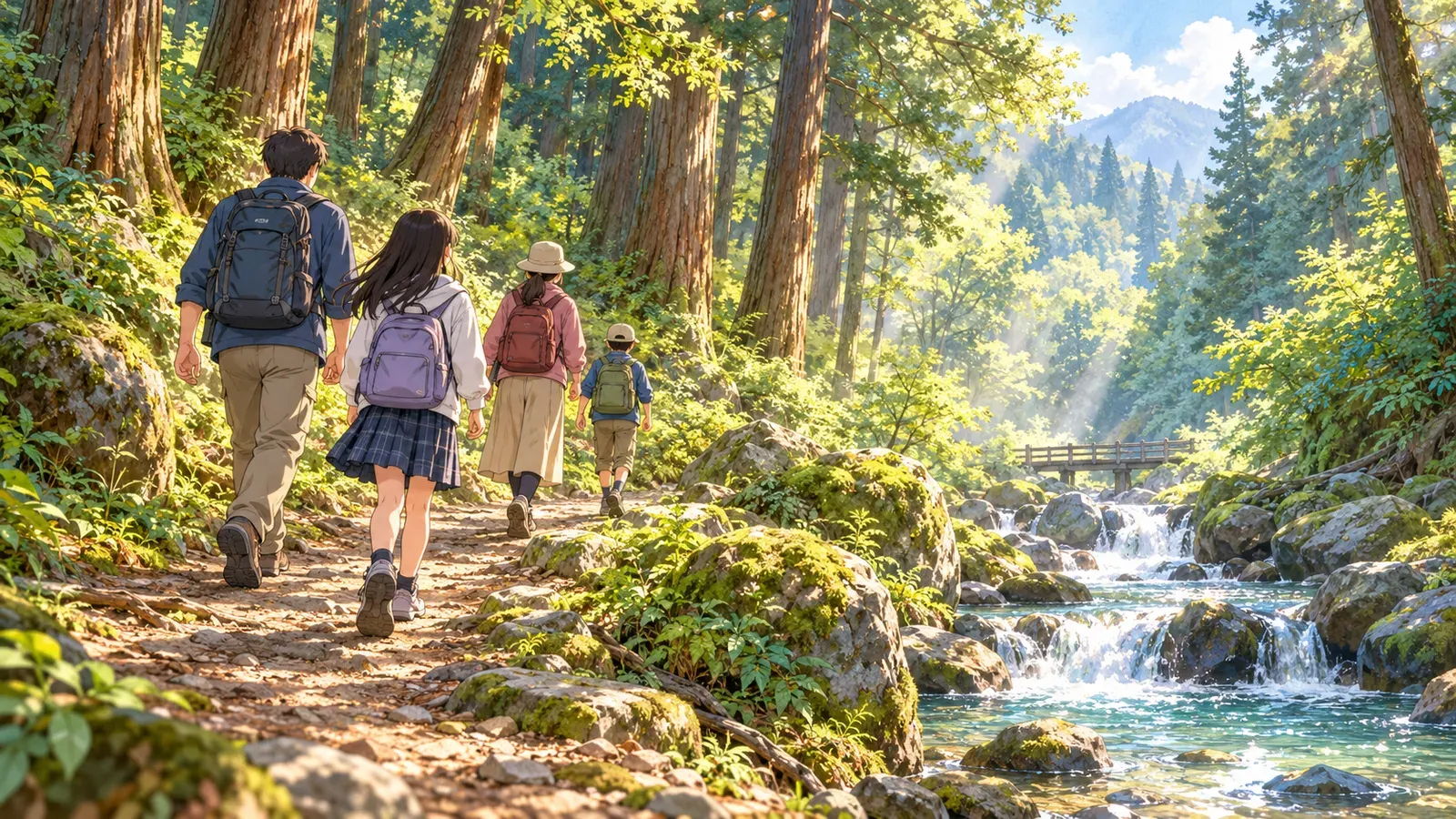 Green Medicine: How Nature Lifts Our Mood(緑のくすり 自然が心を元気にする)の挿絵