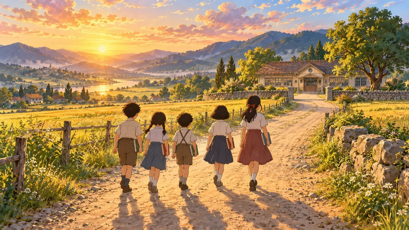 Not Everyone Can Go to School（学校に行けない世界の子どもたち）の挿絵