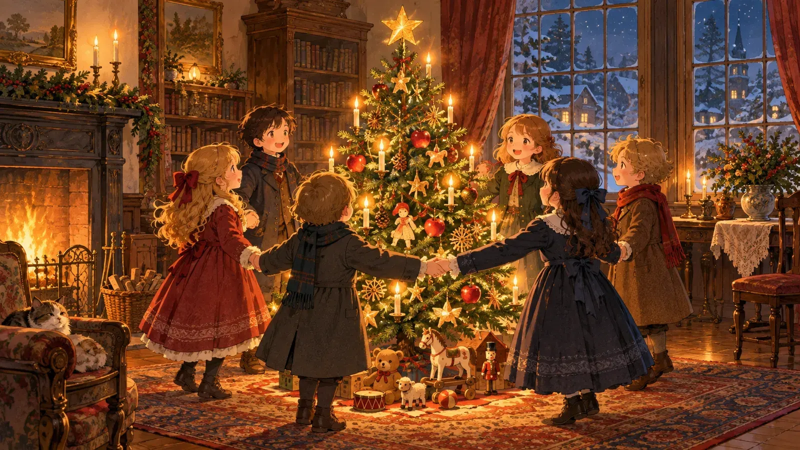 The Fir Tree(もみの木)の挿絵