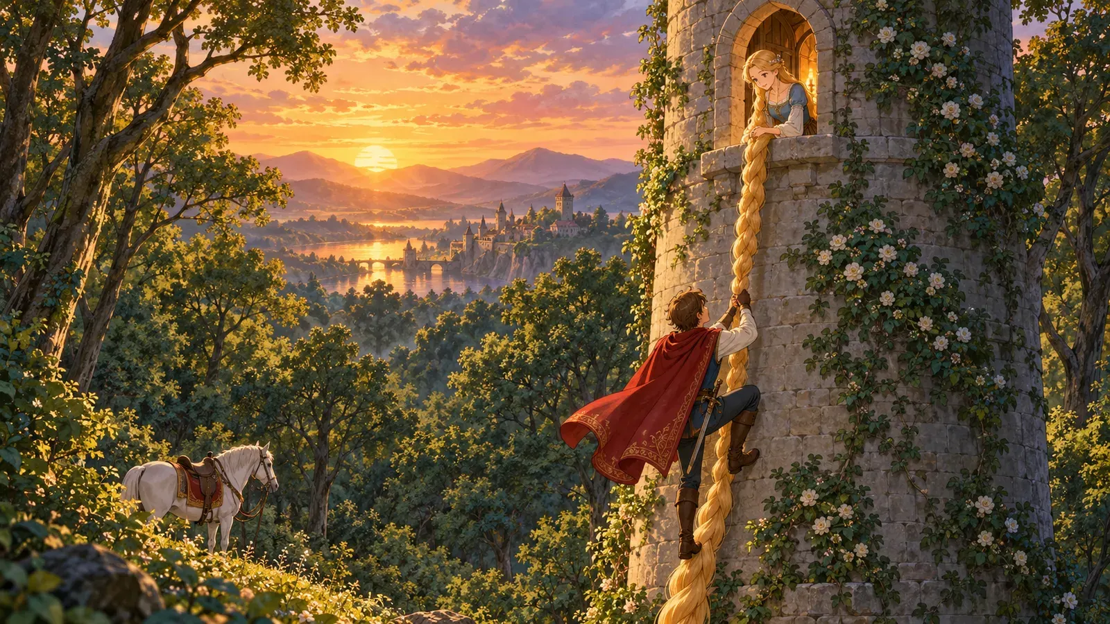Rapunzel(ラプンツェル)の挿絵
