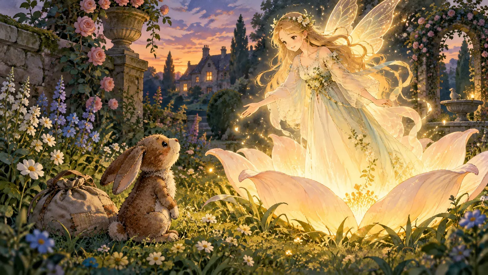 The Velveteen Rabbit（ビロードのうさぎ）の挿絵