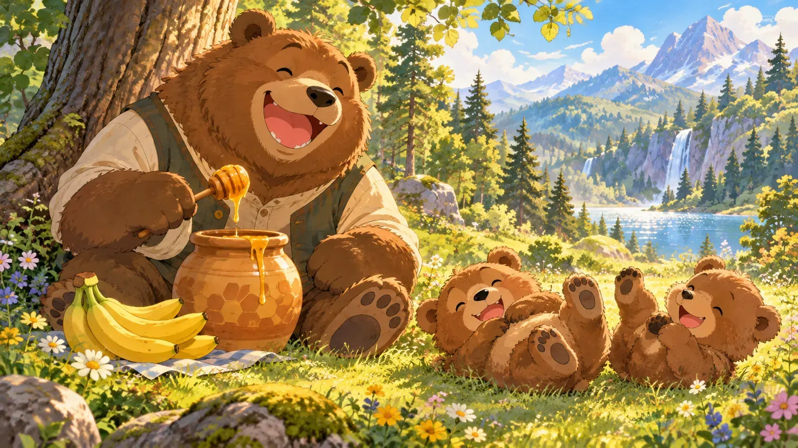 The Gummy Bear（グミ・ベア）の挿絵