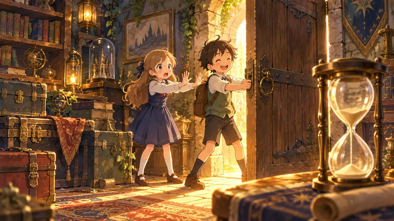 Two Heads Are Better Than One(頭は1つより2つ)の挿絵