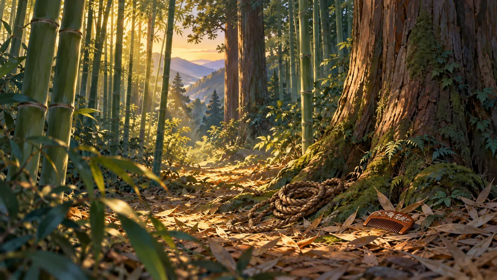In a Grove(藪の中)の挿絵