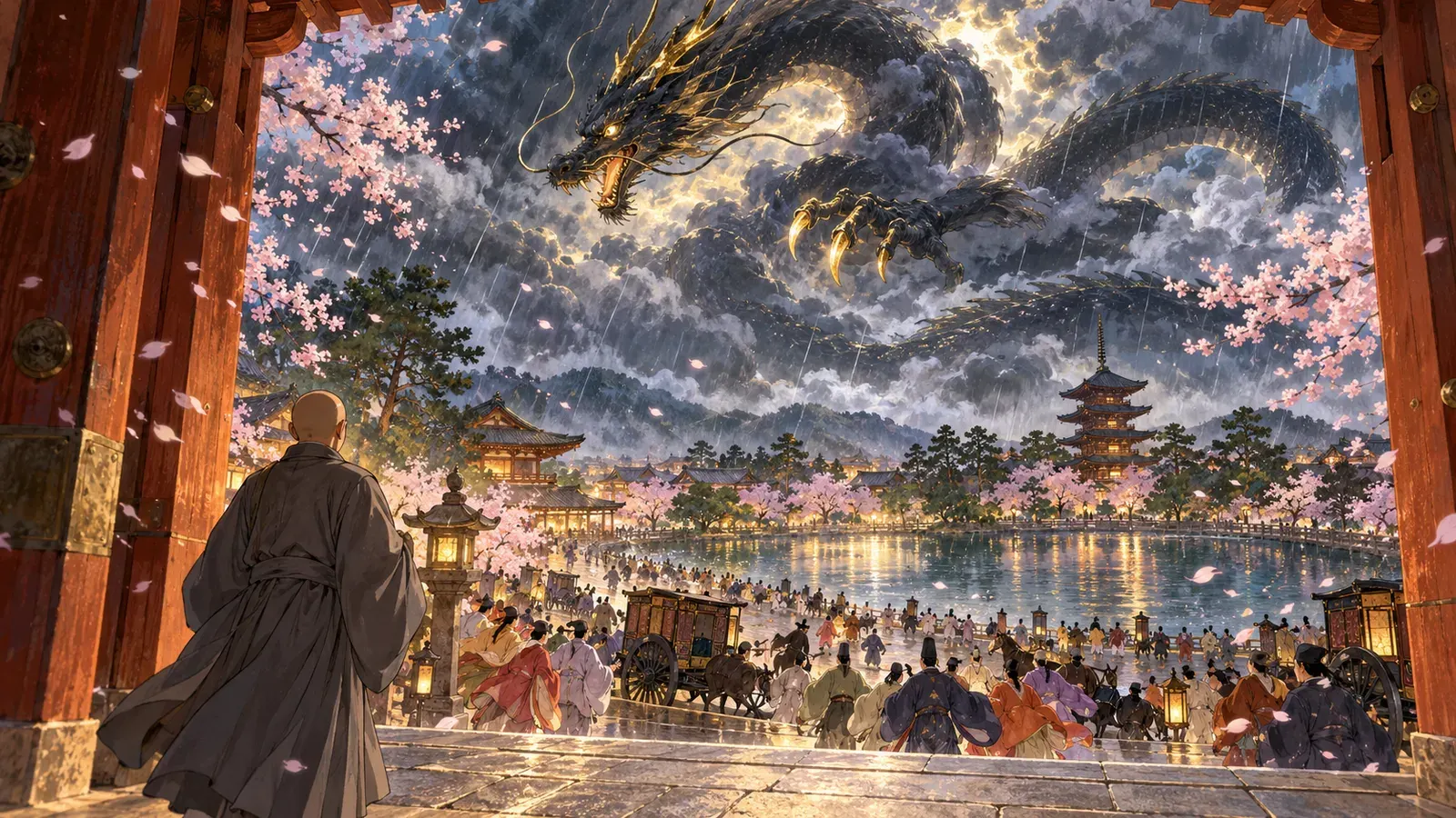 The Dragon(竜)の挿絵