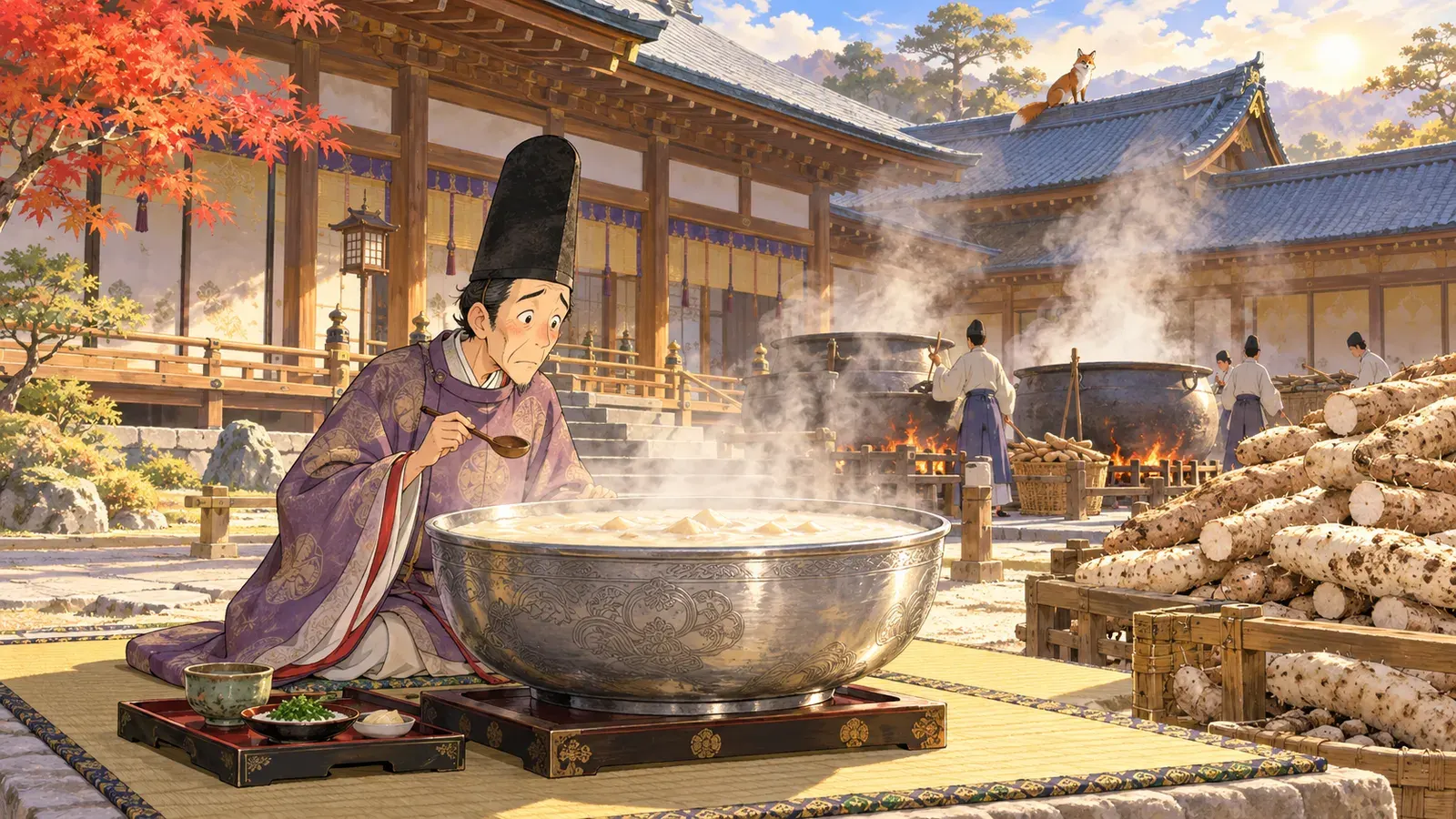 Yam Gruel(芋粥)の挿絵