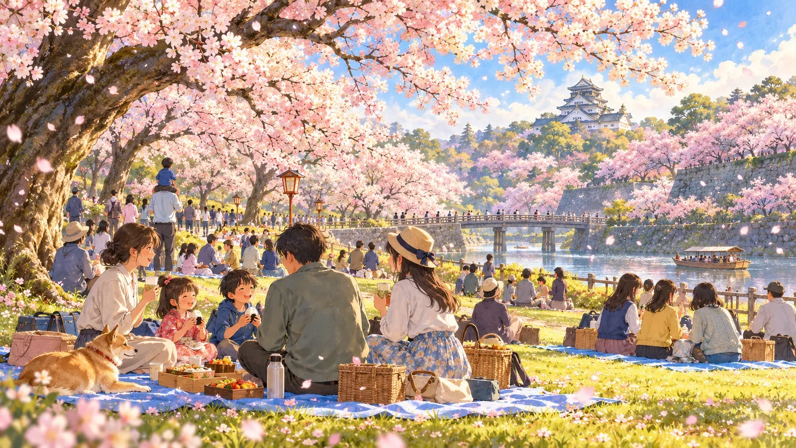 Sakura Season(桜の季節)の挿絵