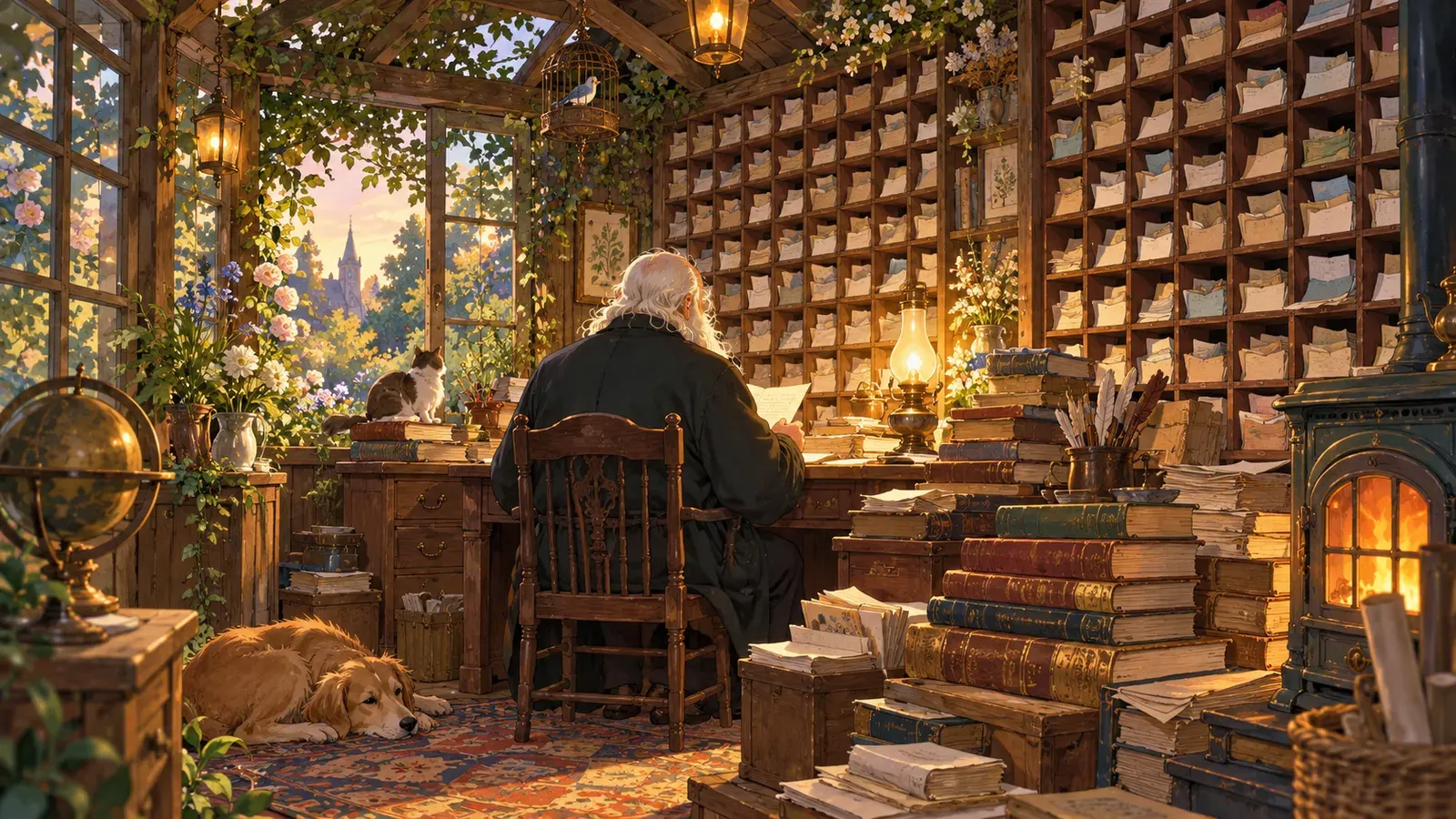 The Story of the Dictionary(辞書ものがたり)の挿絵