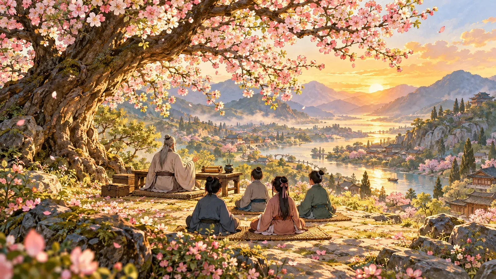 Book 1: Xue Er (Learning)(学而篇(第一))の挿絵