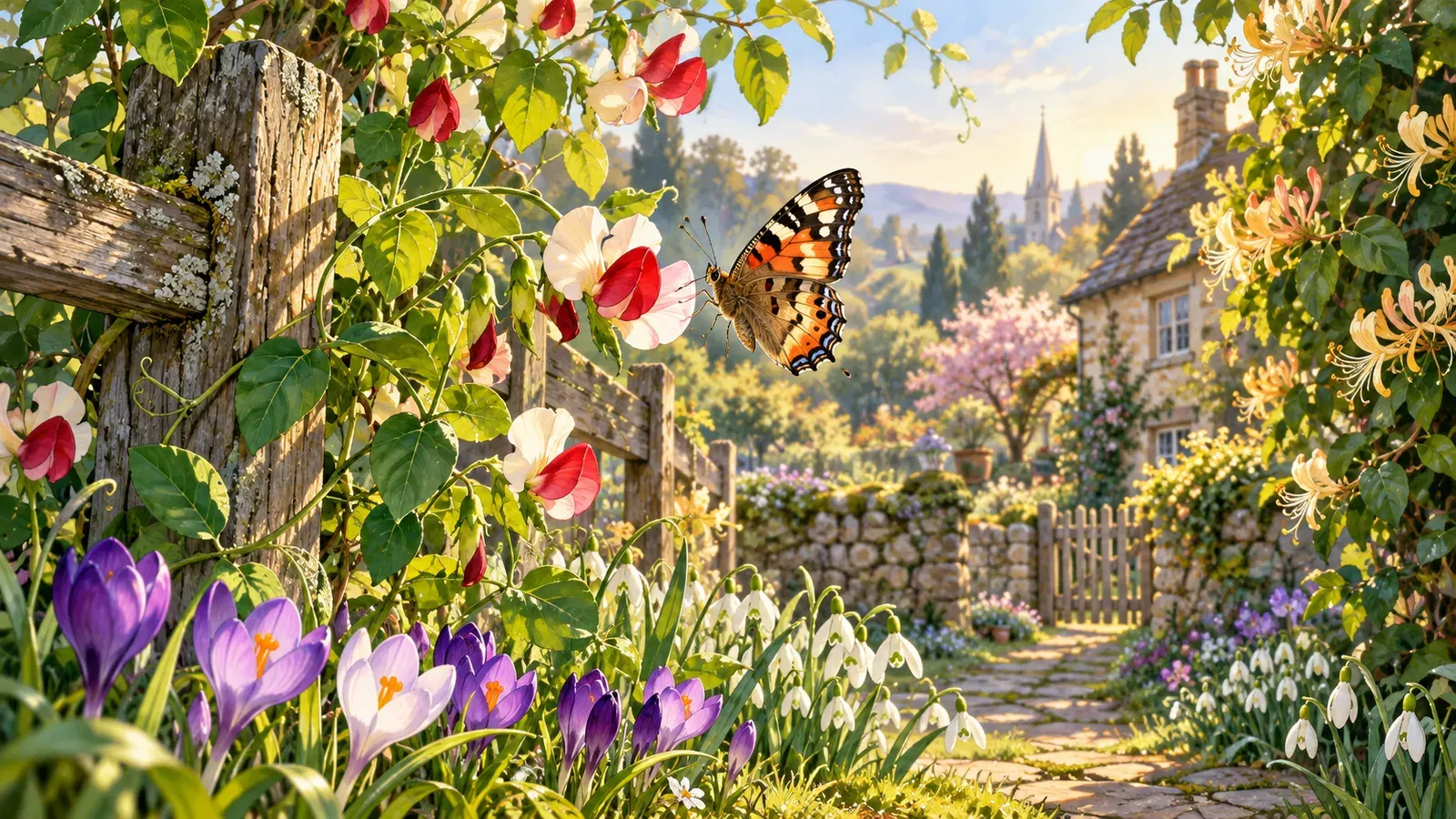 The Butterfly(チョウ)の挿絵