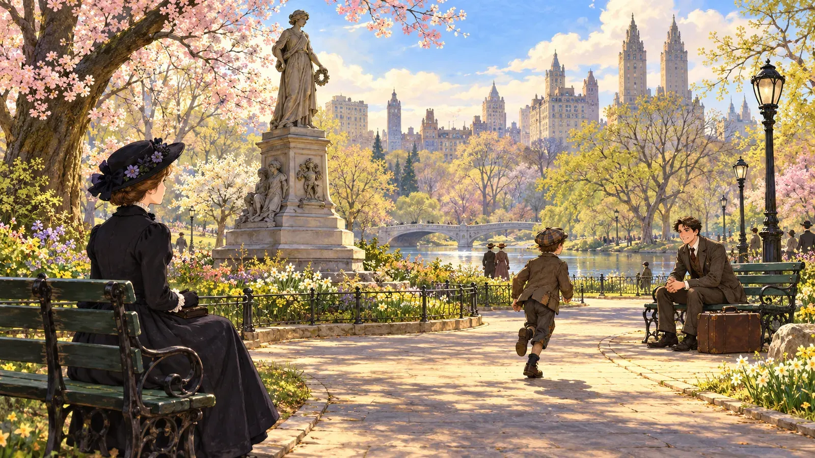 By Courier（伝言）の挿絵