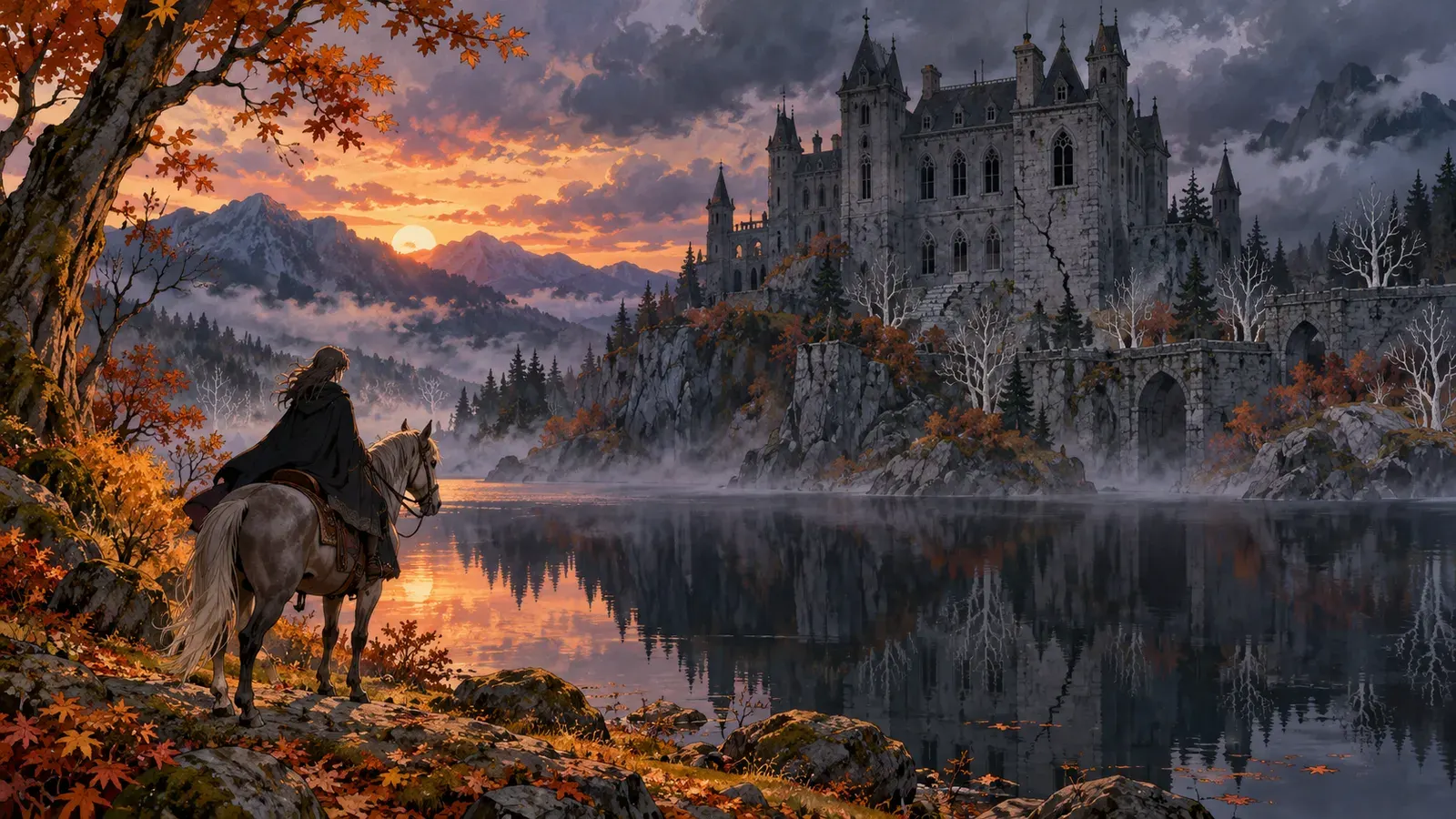 The Fall of the House of Usher (Part 1)(アッシャー家の崩壊(前編))の挿絵