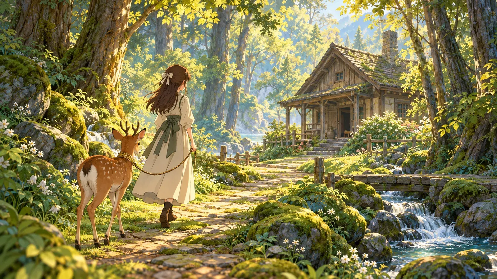 Little Brother and Little Sister（兄と妹）の挿絵
