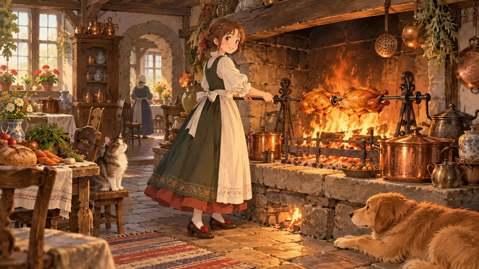 Clever Grethel(かしこいグレーテル)の挿絵