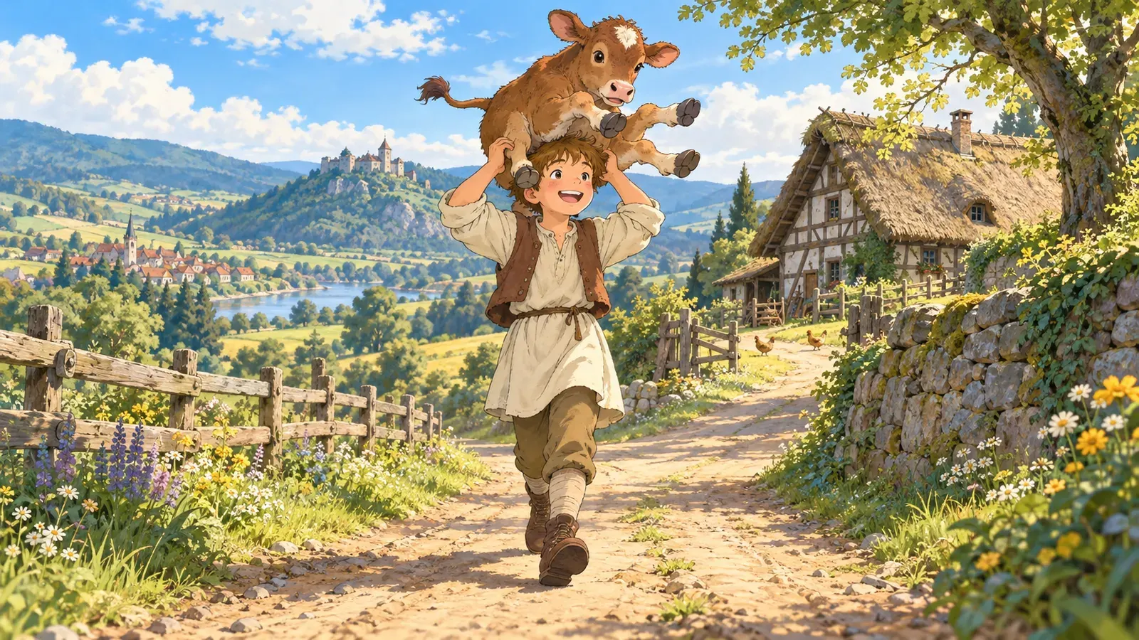 Clever Hans(かしこいハンス)の挿絵