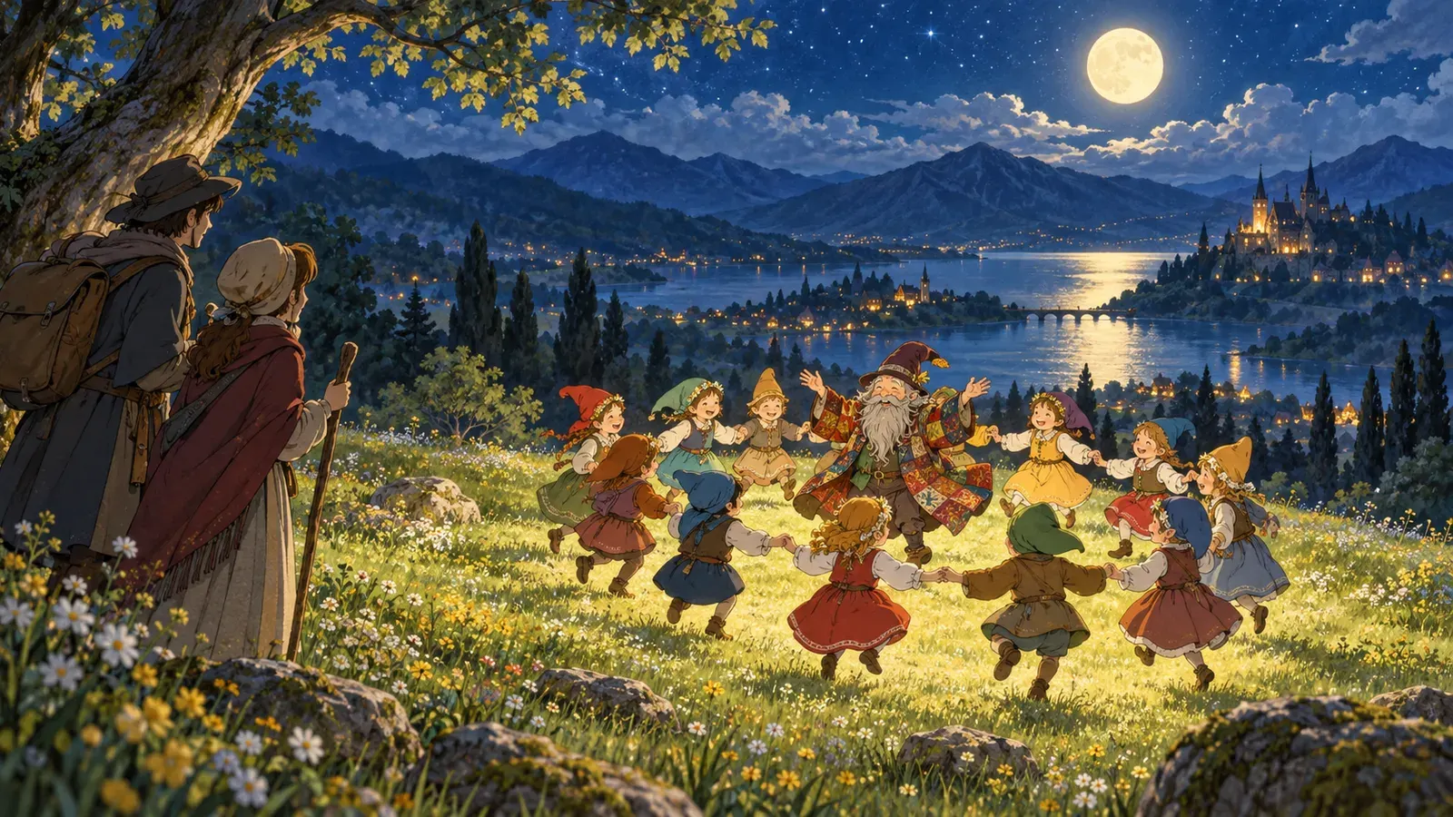 The Little Folks' Presents(小人の贈り物)の挿絵