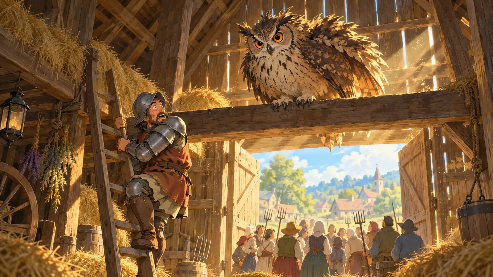 The Owl(フクロウ)の挿絵