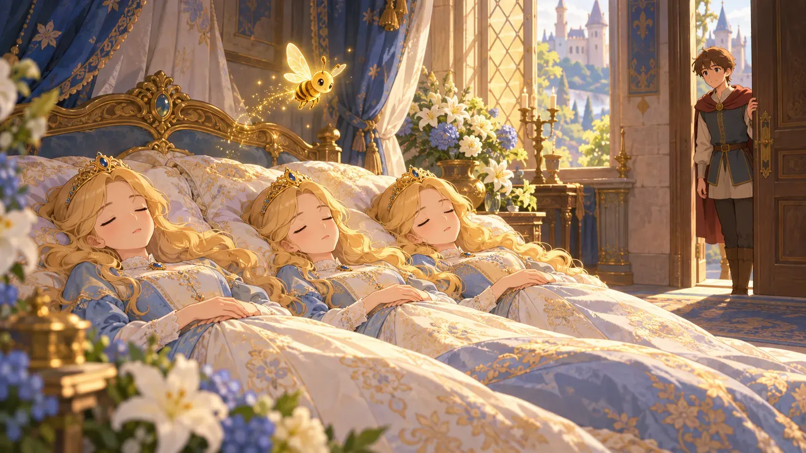 The Queen Bee（女王バチ）の挿絵