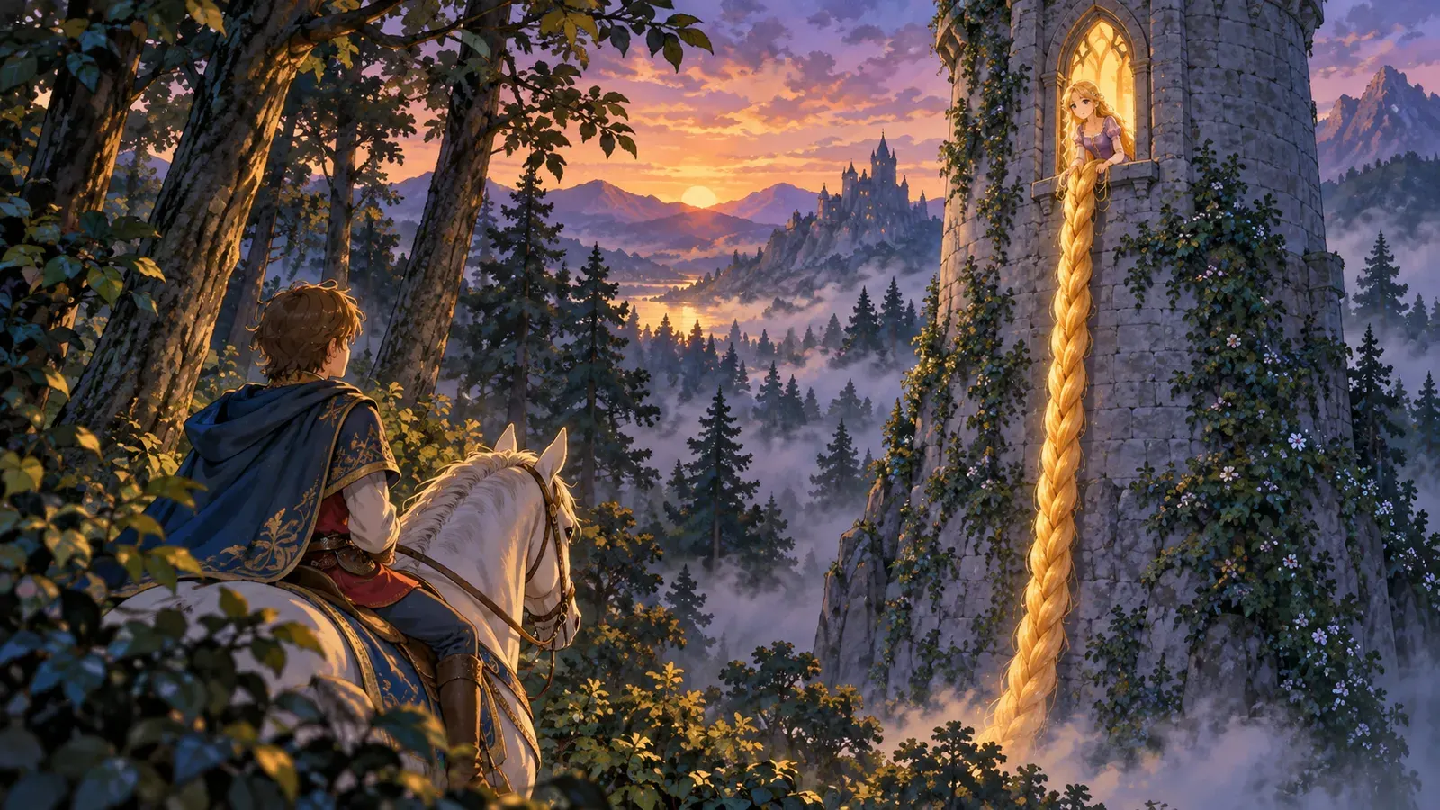 Rapunzel（ラプンツェル）の挿絵