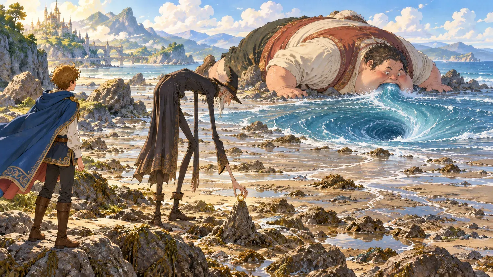 The Six Servants（六人の家来）の挿絵