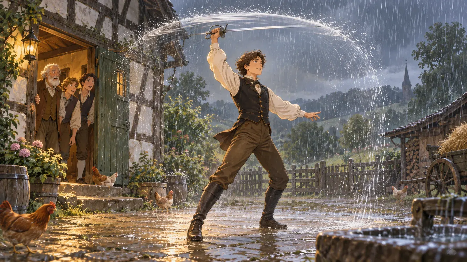 The Three Brothers（三人兄弟）の挿絵