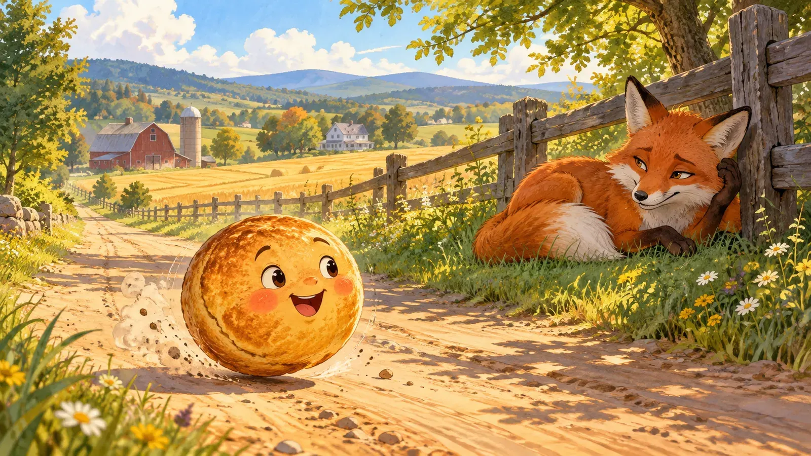 Johnny-Cake(ジョニーケーキ)の挿絵