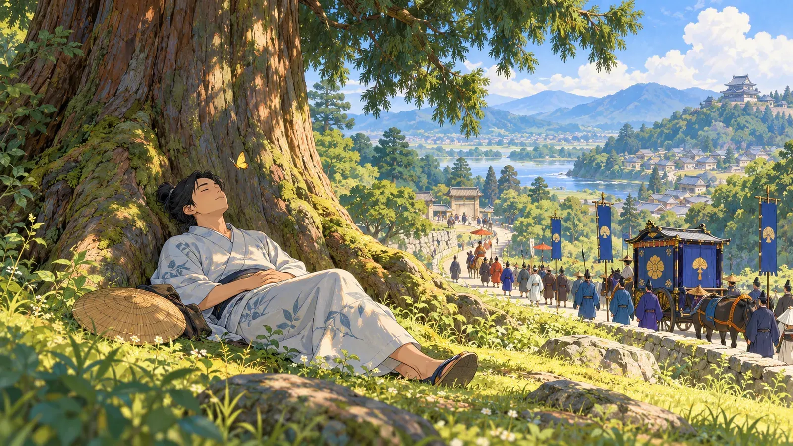 The Dream of Akinosuke（安芸之介の夢）の挿絵