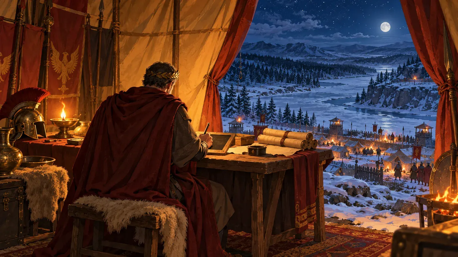 Meditations: Book One(第1巻 わたしが学んだ人々)の挿絵
