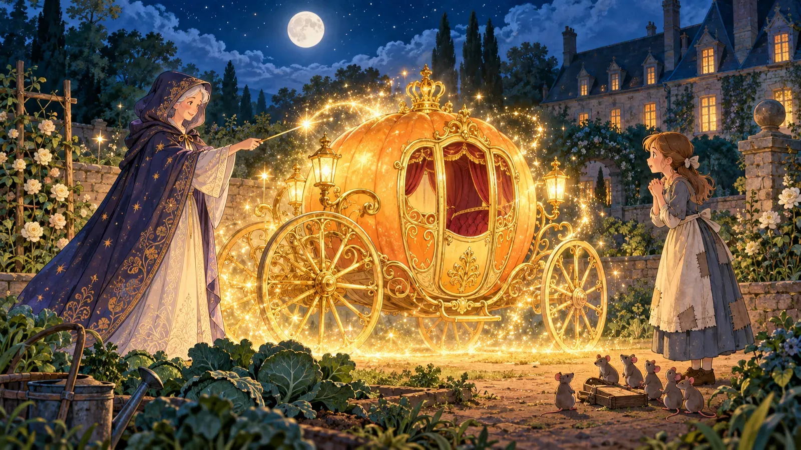 Cinderella; or, the Little Glass Slipper(シンデレラ(ペロー))の挿絵