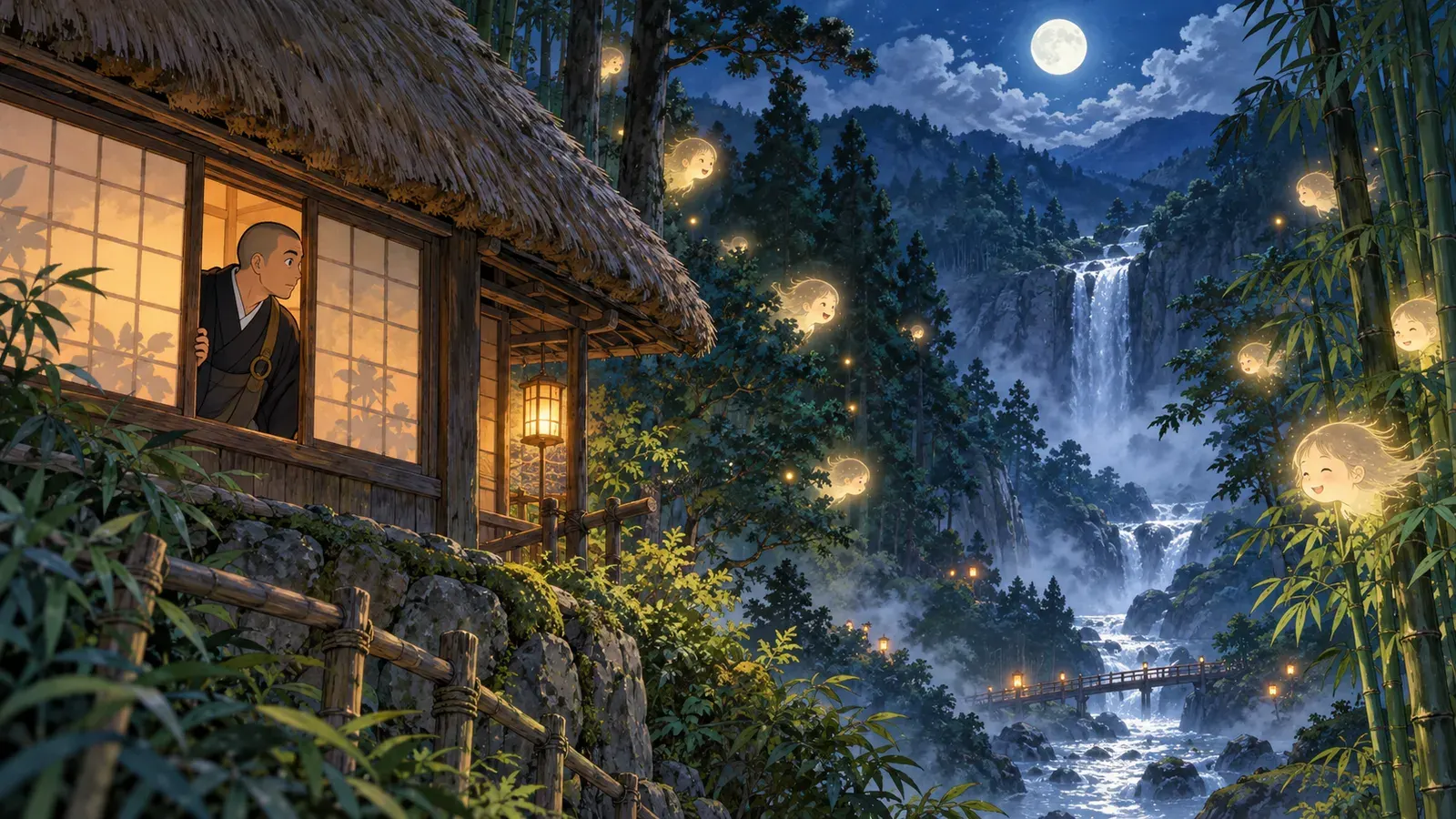 Rokuro-Kubi(ろくろ首(小泉八雲『怪談』))の挿絵