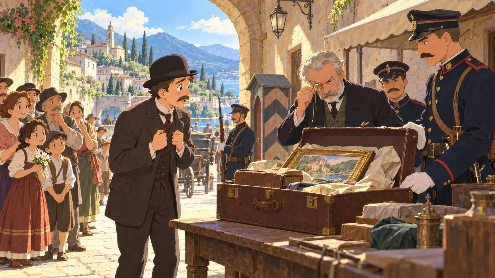 The Background（背景）の挿絵