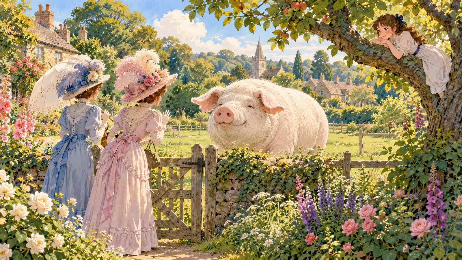 The Boar-Pig(雄豚)の挿絵