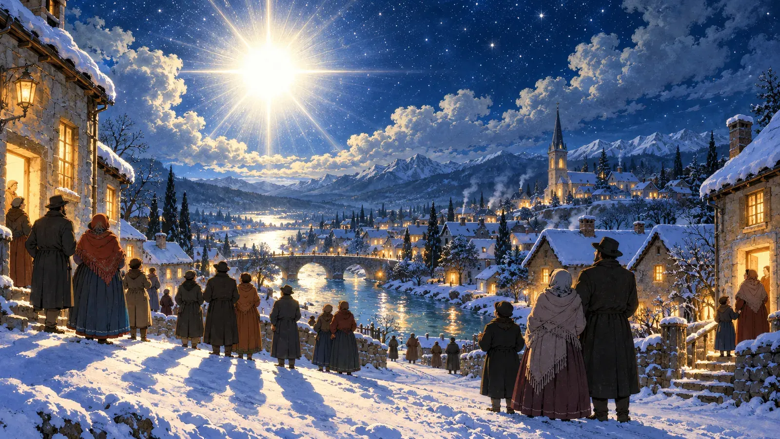 The Star（星（H・G・ウェルズ））の挿絵
