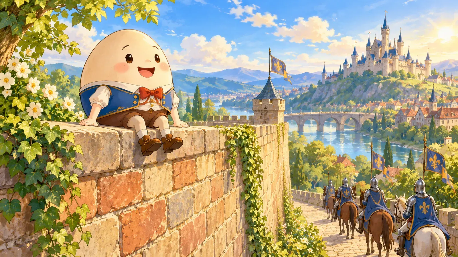 Humpty Dumpty(ハンプティ・ダンプティ)の挿絵