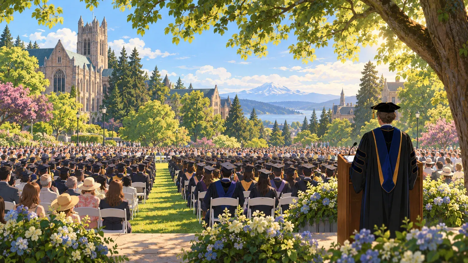 A Strategy of Peace (excerpt)(ケネディ「平和の戦略」アメリカン大学演説(抜粋))の挿絵