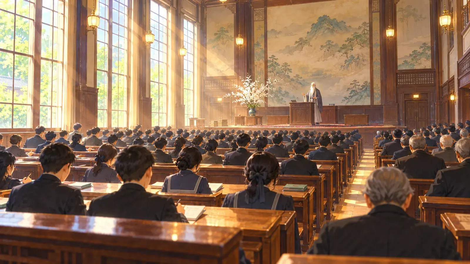 Nationalism in Japan(タゴール「日本のナショナリズム」(日本での講演))の挿絵