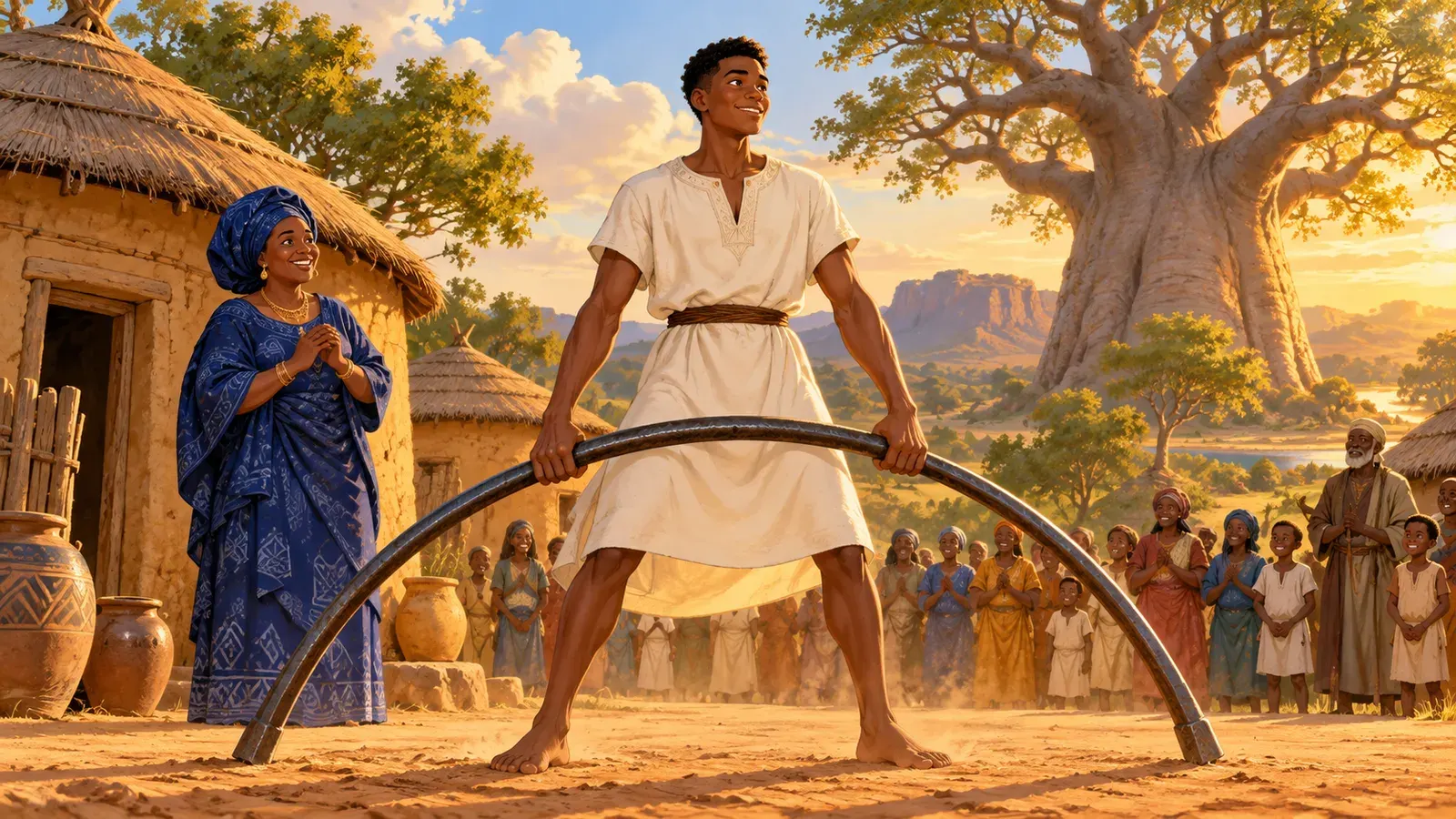 Sundiata, the Lion of Mali(スンジャタ――マリの獅子)の挿絵