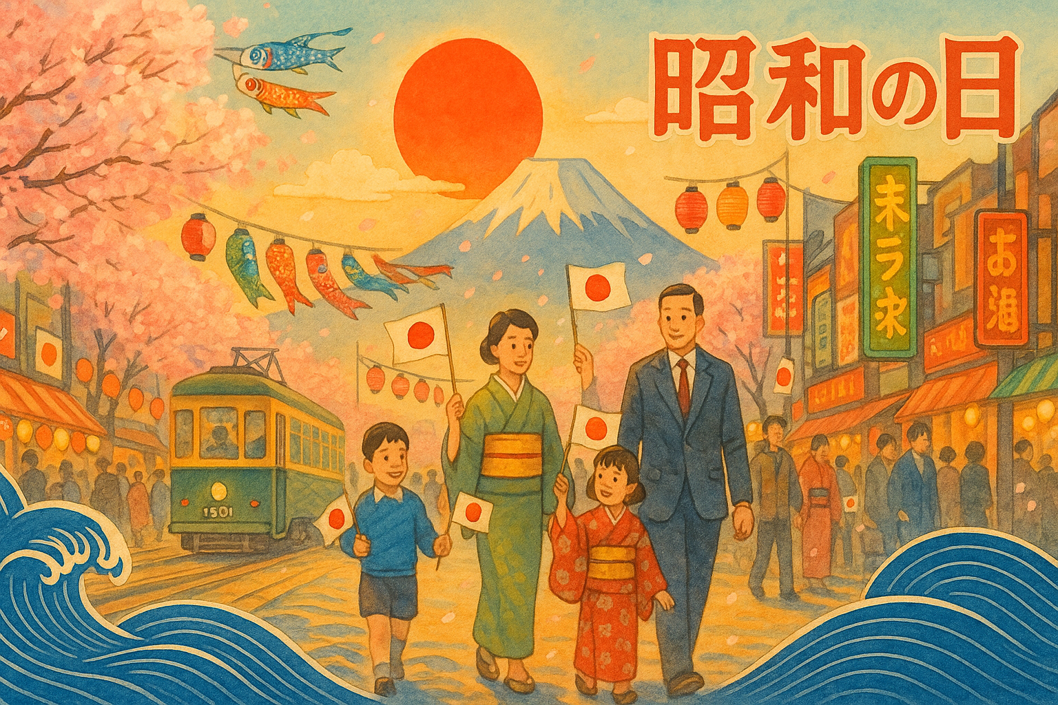 昭和の日を英語で言うと？昭和の日の由来は？「昭和の日」を味わう