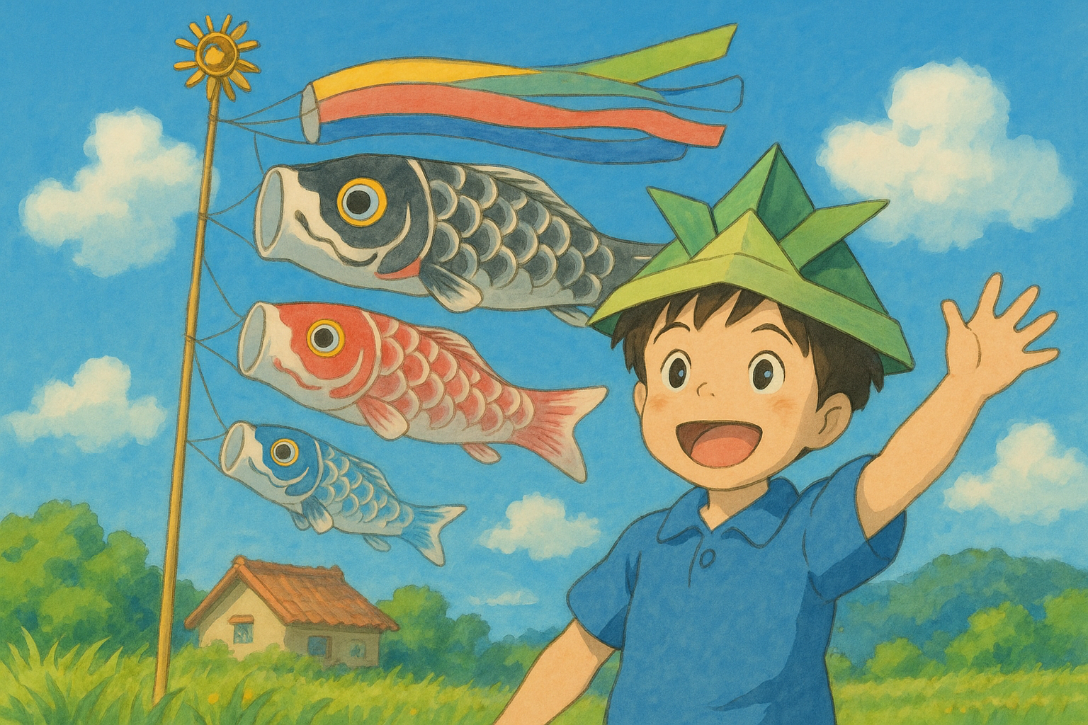 こどもの日を英語で言うと？子供の日の由来は？「こどもの日と“Boys