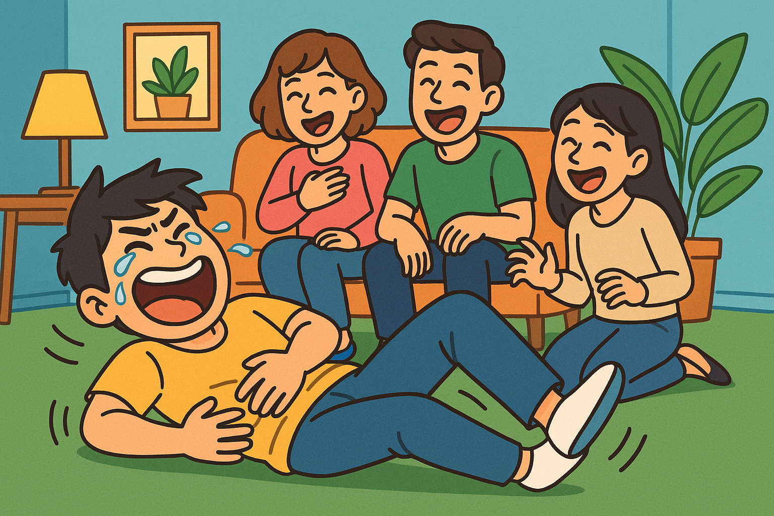 腹筋崩壊」を英語で言うと？｜原田英語.com